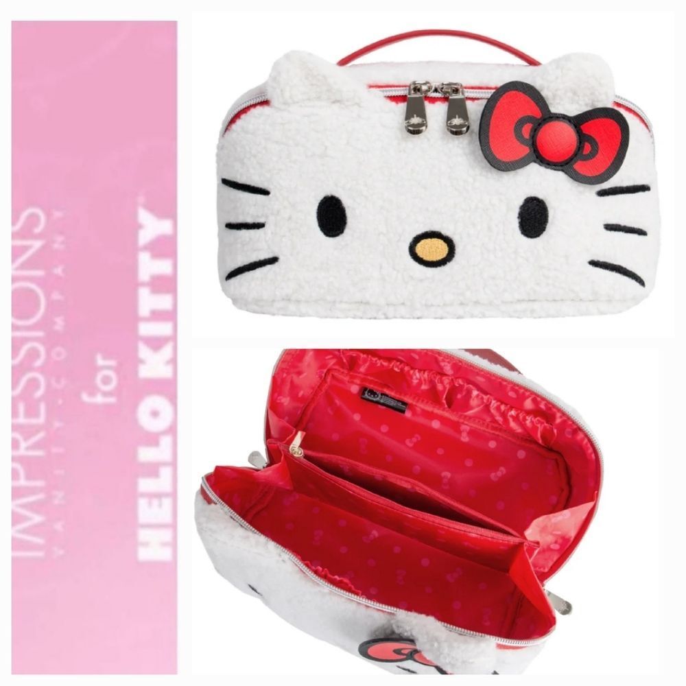 Impressions X Hello Kitty Unfold Travel Cosmetic Bag